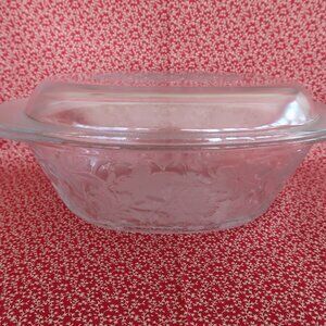Princess House Fantasia 3 QT Casserole with Glass Lid #5495